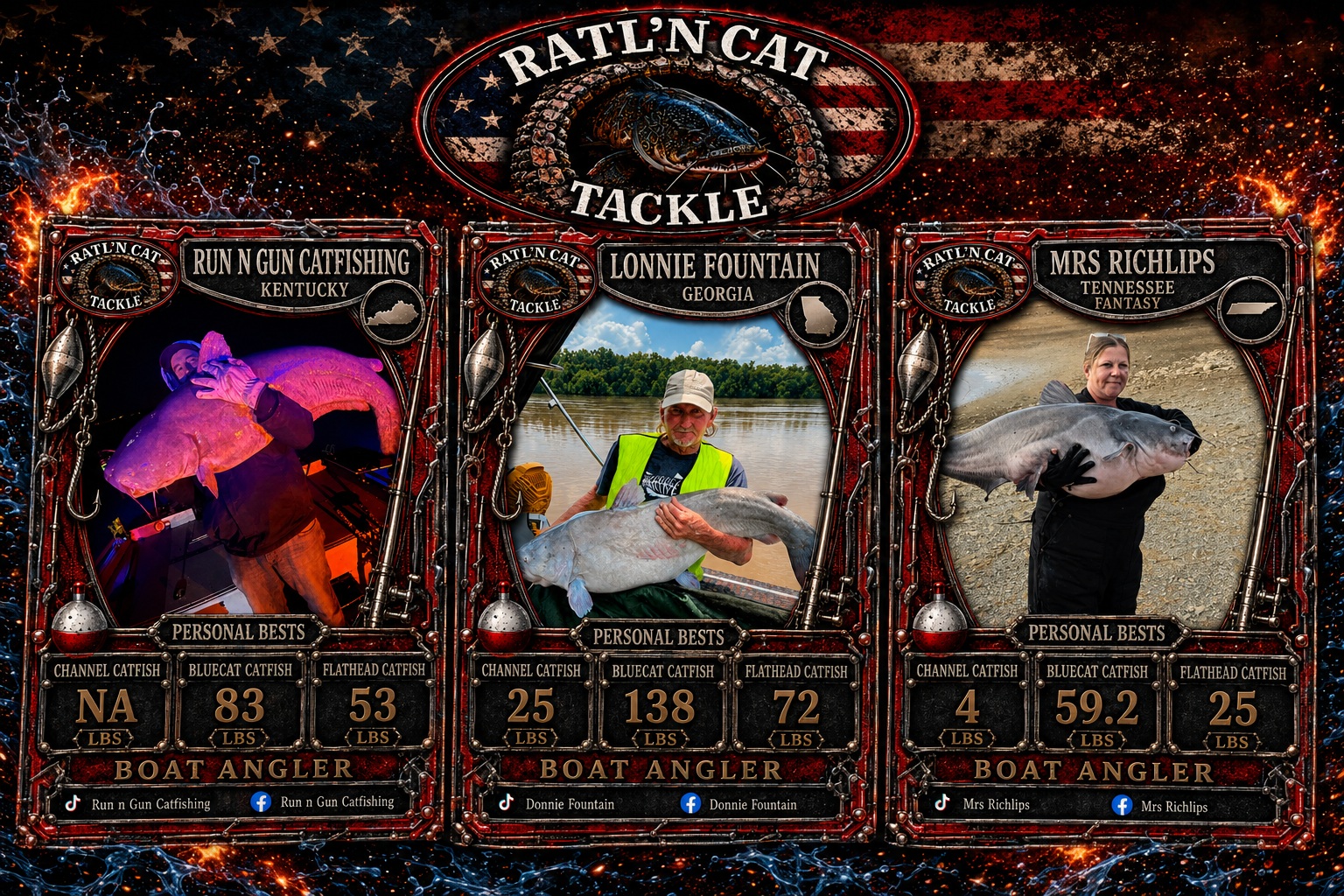 Ratl" N Cat Tackle card art